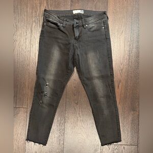 G by Guess Washed Black Distressed Skinny Jeans